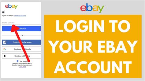 How to Login eBay Account | Sign In to your eBay Account 2021 - YouTube