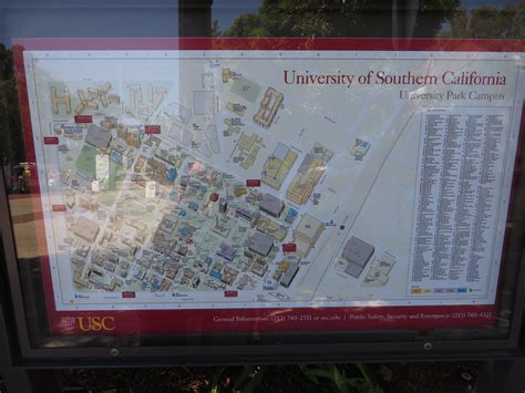 Usc Campus Map