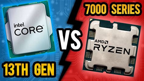 Intel 13th Gen vs. Ryzen 7000 Series... in under 3 minutes! - YouTube