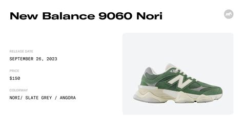 New Balance 9060 Nori - U9060VNG Raffles & Where to Buy