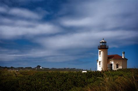 Coquille River Lighthouse Photograph by Joan Carroll - Fine Art America