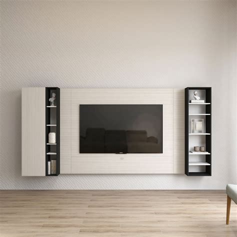 CALIS – Mix & Match TV Wall & 3-section Wall Mounted Display Shelves ...