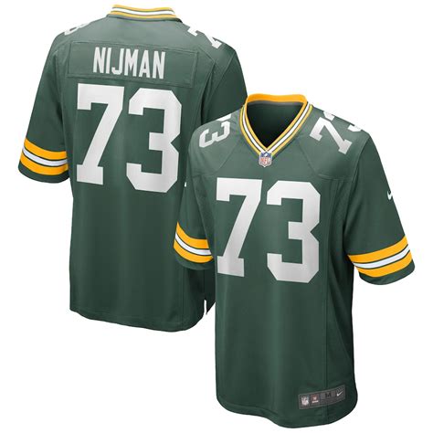 Green Bay Packers Yosh Nijman Nike Green NFL Game Jersey