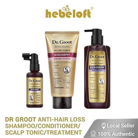 Dr Groot Anti-Hair Loss Shampoo/Conditioner/Scalp Tonic/Treatment | Shopee Singapore