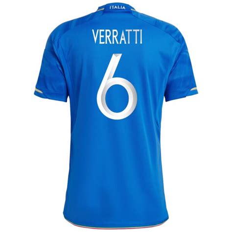 Marco Verratti Italy National Team 2023 Home Jersey