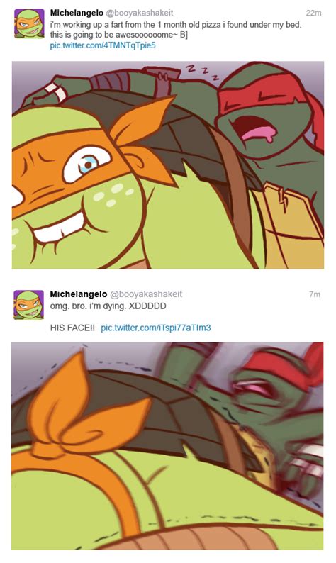 TMNT - Mikey's Twitter by https://www.deviantart.com/midorieyes on @DeviantArt | Tmnt mikey ...