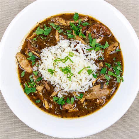 Chicken and Andouille Gumbo Recipe | First...you have a beer