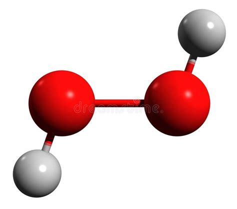 Hydrogen Peroxide Molecular Structure Stock Illustrations – 162 ...