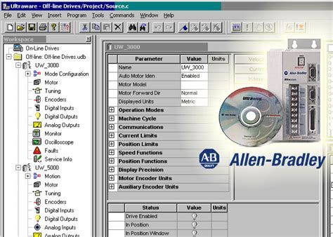 Bulletin 2098 UltraWARE, Compatible Software For Many of Allen Bradley ...