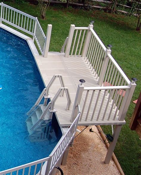 Above Ground Swimming Pool Deck Ideas