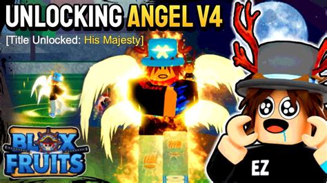 I Unlocked ANGEL RACE V4 Awakening in Blox Fruits - YouTube