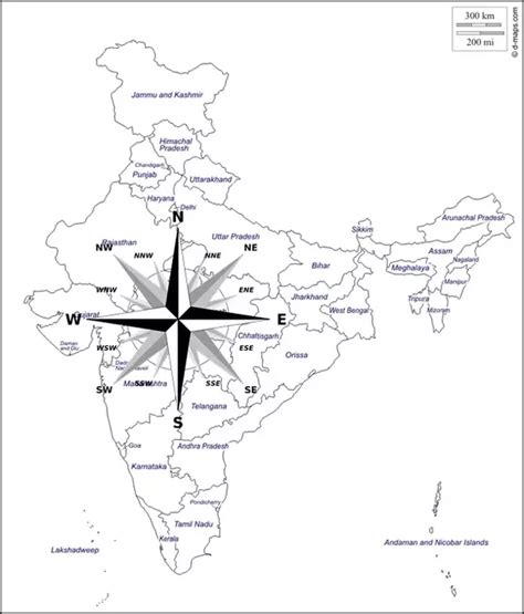 India Map Direction | International Map