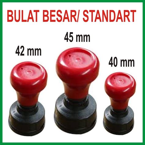 Jual STEMPEL BULAT STANDART || DINAS || YAYASAN || LEGAL | Shopee Indonesia