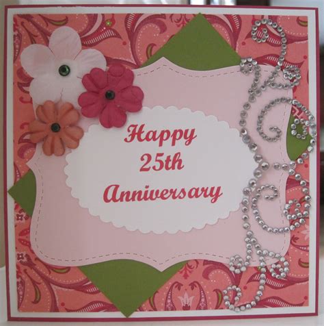 Ready, Ink, Stamp: 25th Anniversary Card