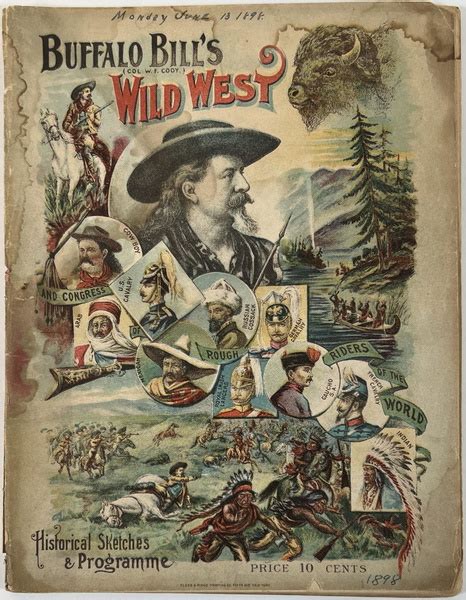 1898 Buffalo Bill's Wild West Program