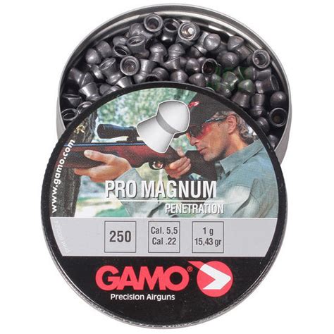 Gamo Pro Magnum Penetration Pointed Pellets [.22] [15.43gr][250] | Gamo | Buy Online Now!