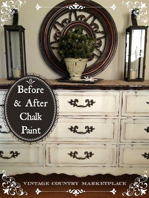 Vintage Country Style: Get Inspired! Before & After Dresser Using Annie Sloan Chalk Paint!