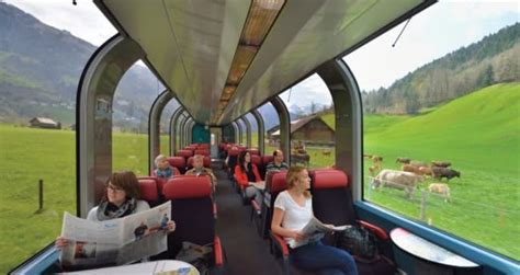 Epic Views Of The Swiss Alps On The Golden Pass Line Switzerland Scenic Train With Your Swiss ...