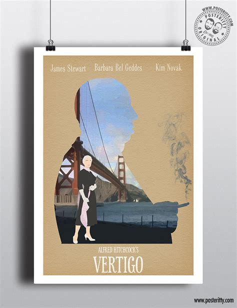 Vertigo - Alfred Hitchcock Collection Minimal Movie Poster — Posteritty ...