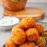 Potato Croquettes with Cheddar Cheese - Gourmandelle