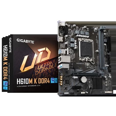 Gigabyte H610M K DDR4 LGA 1700 LGA Motherboard | Bermor Techzone