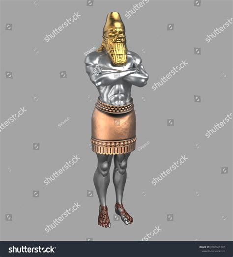 King Nebuchadnezzars Dream Statue Daniels Prophecies: ilustrações stock 2007661292 | Shutterstock