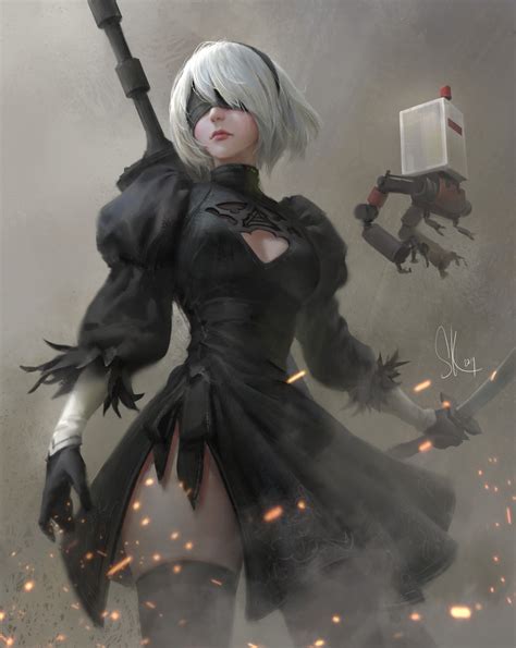 ArtStation Nier: Automata 2B Fan Art | atelier-yuwa.ciao.jp