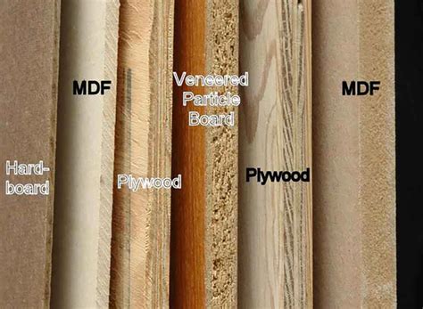 Particle Board Vs Mdf Vs Plywood