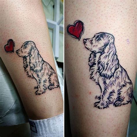 Cocker spaniel tattoo | Tattoos for dog lovers, Dog tattoos, Dog memorial tattoos