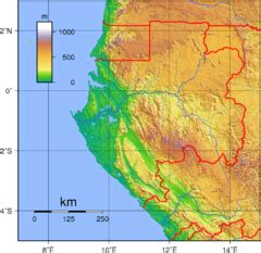 Gabon ethnic groups Map • mappery