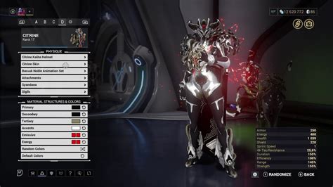 warframe 4 skins CITRINE fashion frame - YouTube