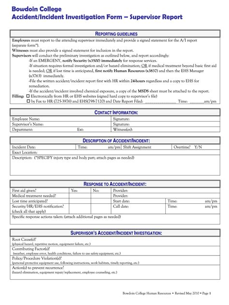 Incident Investigation in a Work Place 2010-2024 Form - Fill Out and Sign Printable PDF Template ...