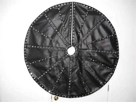 Items similar to Harlequin Delight Black Christmas Tree Skirt With ...