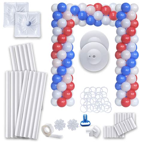 Buy Prextex Balloon Arch Kit Column & Square | Balloon Table Arch ...