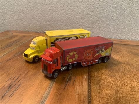 Mavin | Disney Pixar Cars Jerry Recycled Batteries Peterbilt Hauler ...