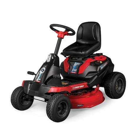 Troy-Bilt TB30 E 56 Volt 30-in Battery Riding Mower in the Electric ...