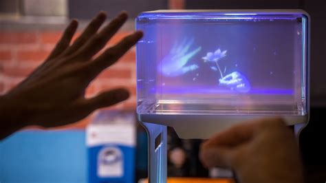 Hands-On with a Volumetric 3D Display! - YouTube