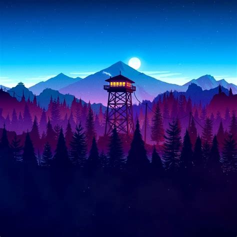 🔥 Free Download Firewatch Animated Wallpaper For Engine Best by ...