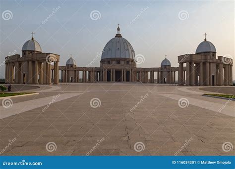 Front View of the Basilica of Our Lady of Peace Stock Image - Image of damp, basilica: 116034301