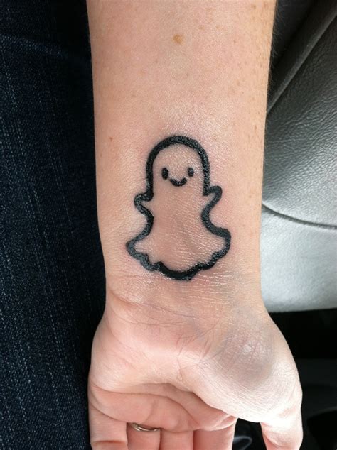 My cool new ghost tattoo!!' @BriitleyGutierrez | Tattoos | Pinterest