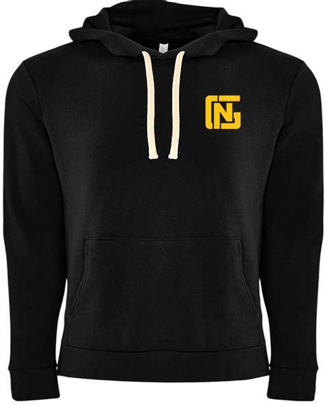 Black Hoodie with Yellow NGT Logo | Merch Store | NexGenT – NGT Academy