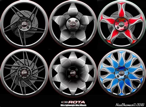 Rota Alloy Wheel Design by Neal Thomas at Coroflot.com