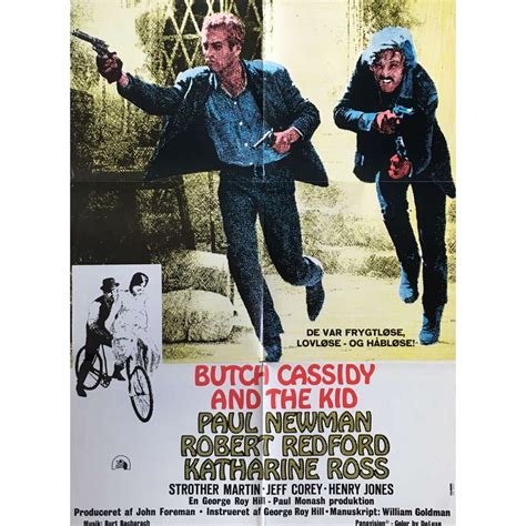 BUTCH CASSIDY AND THE SUNDANCE KID Movie Poster 24x33 in.