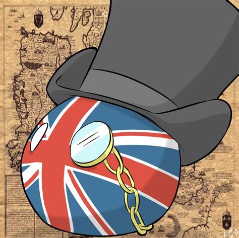 British Countryball by Arjay-the-Lionheart on DeviantArt in 2020 | Country art, Digital artist ...