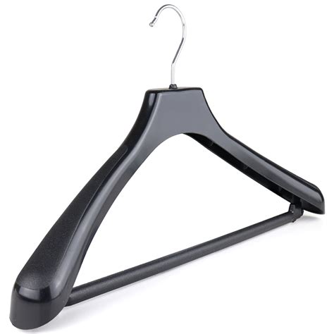 Black Plastic Suit Hanger | Plastic Coat Hangers | The Hanger Store