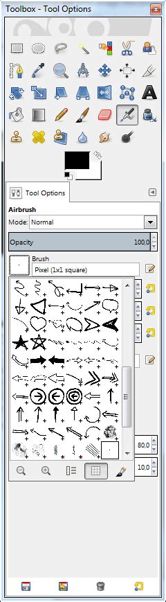 pixel - GIMP: How can I make a basic 4px brush? - Graphic Design Stack Exchange