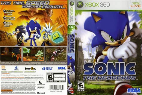 Games Covers: Sonic The Hedgehog - Xbox 360