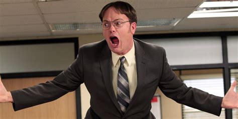 Angry Dwight Schrute Blank Template - Imgflip