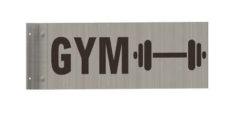 GYM ROOM SIGNS-FITNESS ROOM SIGNS