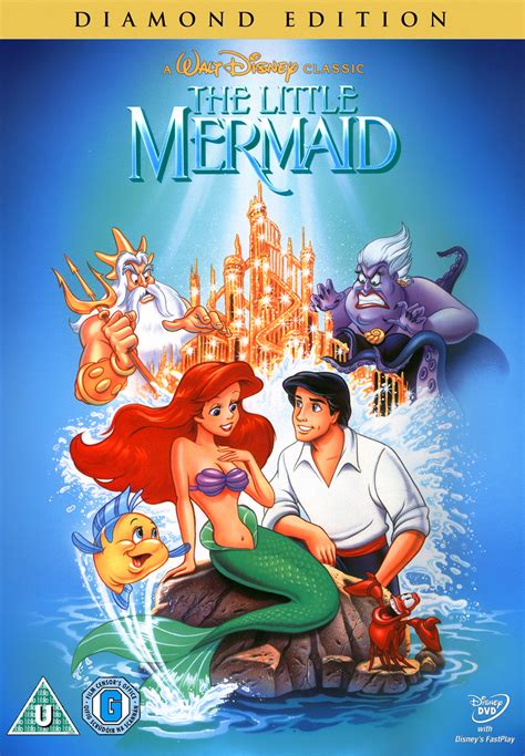 Walt Disney DVD Covers - The Little Mermaid: Diamond Edition DVD Cover - Walt Disney Characters ...